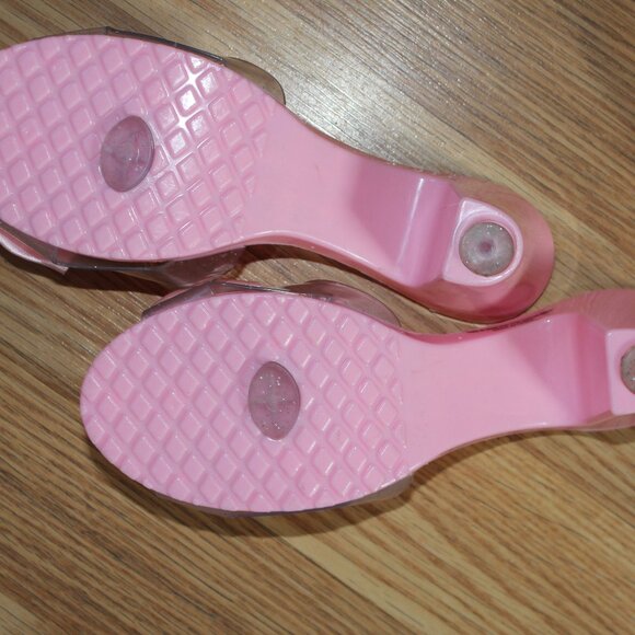 Girls Disney Size 4-6X Yellow Top Skirt & Shoes Princess Play Halloween Costume - Picture 6 of 11